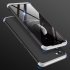 For OPPO Reno 4  Reno 4 Pro International Edition Mobile Phone Cover 360 Degree Full Protection Phone Case Silver black silver