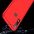 For OPPO realme3 Ultra Slim PC Back Cover Non slip Shockproof 360 Degree Full Protective Case red
