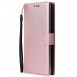 For Oppo A9 2020 Reno 2Z Cellphone Shell PU Leather Mobile Phone Cover Stand Available Anti drop Elegant Smartphone Case Wine red