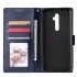 For Oppo A9 2020 Reno 2Z Cellphone Shell PU Leather Mobile Phone Cover Stand Available Anti drop Elegant Smartphone Case Blue
