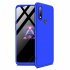 For Oppo Realme 3 pro Ultra Slim PC Back Cover Non slip Shockproof 360 Degree Full Protective Case Blue black blue