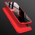 For Oppo Realme 3 pro Ultra Slim PC Back Cover Non slip Shockproof 360 Degree Full Protective Case red