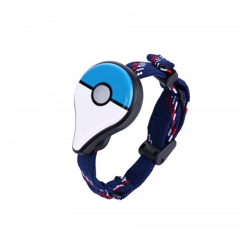For Pokemon GO Plus Bluetooth Wristband Bracelet Interactive Figure Toys for Nintend Switch Pokemon Go Plus Blue and white manual