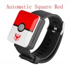 For Pokemon Go <span style='color:#F7840C'>Plus</span> Bluetooth Wristband Bracelet Watch Game Accessories for Nintend for Pokemon GO <span style='color:#F7840C'>Plus</span> Balls Smart Wristband Red and white