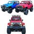 For Rbrc 1 14 Wrangler RC Car Model Toy Simulate 2 4g Four wheel Drive Car RB F1S  red with luggage rack 