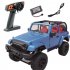 For Rbrc 1 14 Wrangler RC Car Model Toy Simulate 2 4g Four wheel Drive Car RB F2  blue convertible 