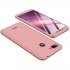 For Redmi 6 3 in 1 Hybrid Hard Case Full Body 360 Degree Protection Back Cover  red