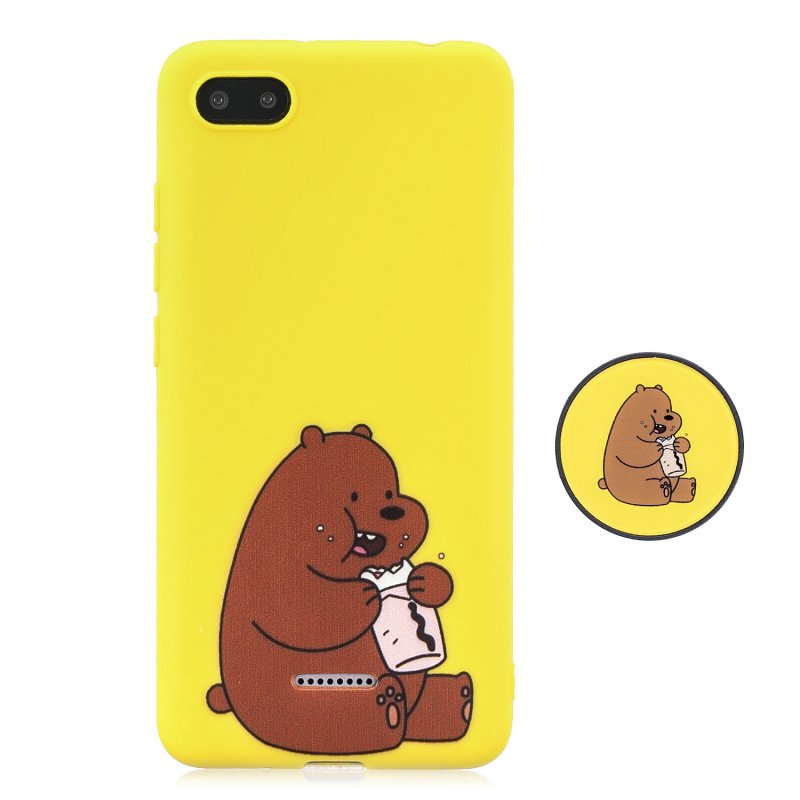 Wholesale For Redmi 6a Phone Cases Tpu Full Cover Cute Cartoon Painted Case Girls Mobile Phone Cover With Matched Pattern Adjustable Bracket 8 From China