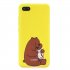 For Redmi 6A Phone Cases TPU Full Cover Cute Cartoon Painted Case Girls Mobile Phone Cover with Matched Pattern Adjustable Bracket  1