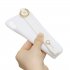 For Redmi 6A Simple Solid Color Chic Wrist Rope Bracket Matte TPU Anti scratch Non slip Protective Cover Back Case 2 white