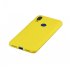 For Redmi 7 Lovely Candy Color Matte TPU Anti scratch Non slip Protective Cover Back Case yellow