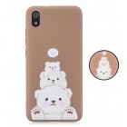 For Redmi 7A Soft TPU Full Cover Phone Case Protector Back Cover Phone Case with Matched Pattern Adjustable Bracket 3