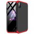 For Redmi 7A Ultra Slim PC Back Cover Non slip Shockproof 360 Degree Full Protective Case red