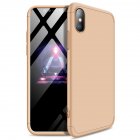 For Redmi 7A Ultra Slim PC Back Cover Non slip Shockproof 360 Degree Full Protective Case gold