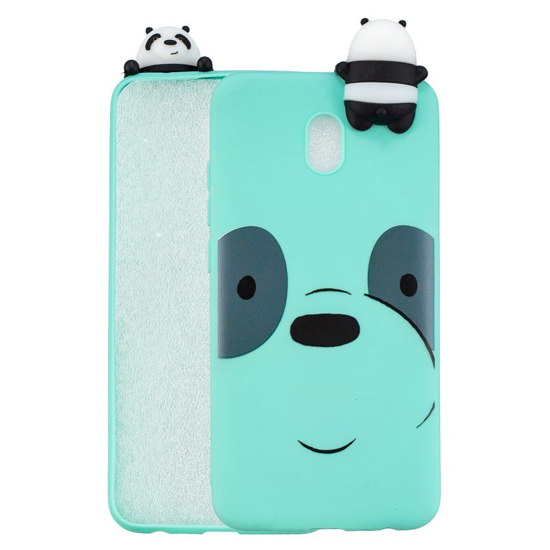For Redmi 8/8A/5/Note 8T Mobile Phone Case Cute Cellphone Shell Soft TPU Cover with Cartoon Pig Duck Bear Kitten Lovely Pattern Light blue