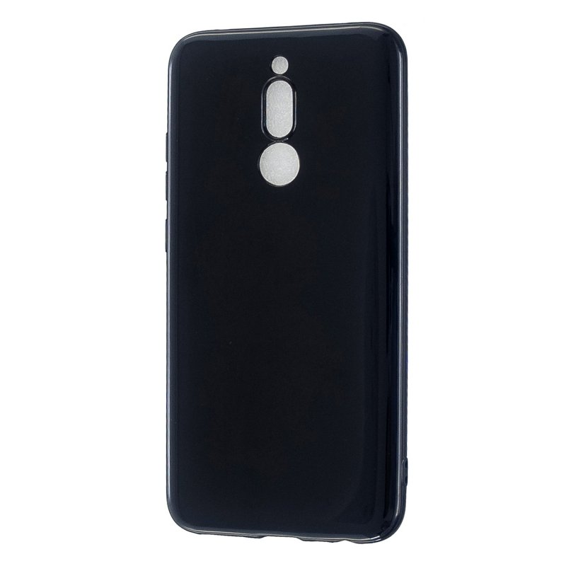 For Redmi 8 / Redmi 8A Cellphone Cover Glossy TPU Phone Case Defender Full Body Protection Smartphone Shell Bright black