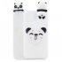For Redmi 8A 3D Cartoon Painting Back Cover Soft TPU Mobile Phone Case Shell Big white bear