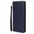 For Redmi 9A Redmi 9C PU Leather Mobile Phone Cover with 3 Cards Slots Phone Frame blue