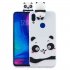 For Redmi NOTE 7 3D Cute Coloured Painted Animal TPU Anti scratch Non slip Protective Cover Back Case sapphire