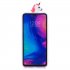 For Redmi NOTE 7 3D Cute Coloured Painted Animal TPU Anti scratch Non slip Protective Cover Back Case Light pink