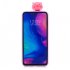 For Redmi NOTE 7 3D Cute Coloured Painted Animal TPU Anti scratch Non slip Protective Cover Back Case Rose red