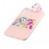 For Redmi NOTE 8 NOTE 8 pro 3D Color Painting Pattern Drop Protection Soft TPU Back Cover Mobile Phone Case Light pink