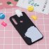 For Redmi NOTE 8 NOTE 8 pro 3D Color Painting Pattern Drop Protection Soft TPU Back Cover Mobile Phone Case black