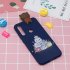 For Redmi NOTE 8 NOTE 8 pro 3D Color Painting Pattern Drop Protection Soft TPU Back Cover Mobile Phone Case sapphire