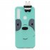 For Redmi NOTE 8 NOTE 8 pro 3D Color Painting Pattern Drop Protection Soft TPU Back Cover Mobile Phone Case Light blue