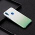 For Redmi Note 7 Note 7 pro Note 8 Note 8 pro 8 8A Phone Case Gradient Color Glitter Powder Phone Cover with Airbag Bracket green