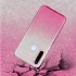 For Redmi Note 7 Note 7 pro Note 8 Note 8 pro 8 8A Phone Case Gradient Color Glitter Powder Phone Cover with Airbag Bracket Pink
