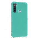 For Redmi Note 8/8 Pro Cellphone Cover 2.0mm Thickened TPU Case Camera Protector Anti-Scratch Soft Phone Shell Light blue