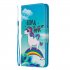 For Redmi Note 8 8 Pro Cellphone Cover Stand Function Wallet Design PU Leather Smartphone Shell Elegant Pattern Printed  Rainbow horse