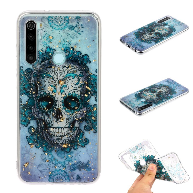 For Redmi Note 8 / Redmi Note 8 Pro Cellphone Cover Beautiful Painted Pattern Comfortable Wear TPU Phone Shell 6