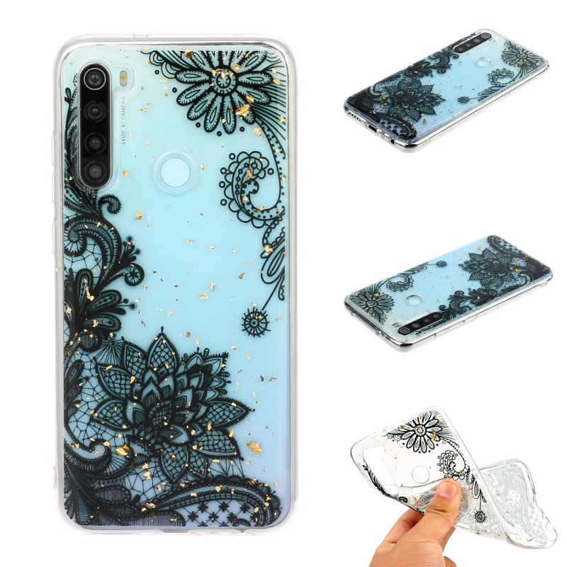 For Redmi Note 8 / Redmi Note 8 Pro Cellphone Cover Beautiful Painted Pattern Comfortable Wear TPU Phone Shell 1