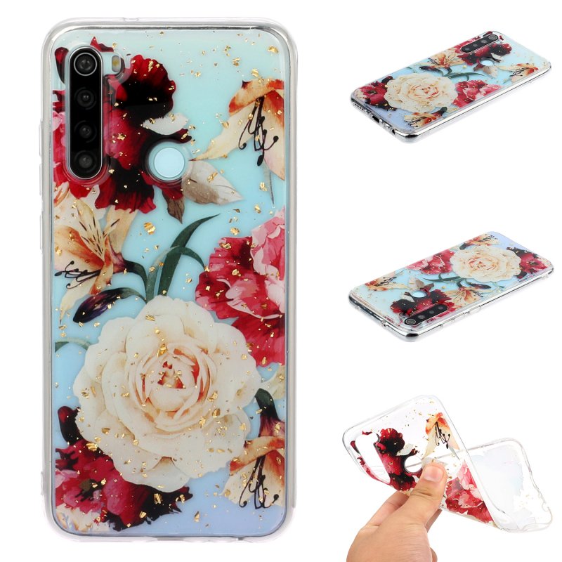 For Redmi Note 8 / Redmi Note 8 Pro Cellphone Cover Beautiful Painted Pattern Comfortable Wear TPU Phone Shell 10