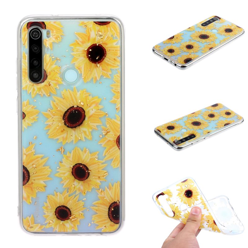 For Redmi Note 8 / Redmi Note 8 Pro Cellphone Cover Beautiful Painted Pattern Comfortable Wear TPU Phone Shell 3
