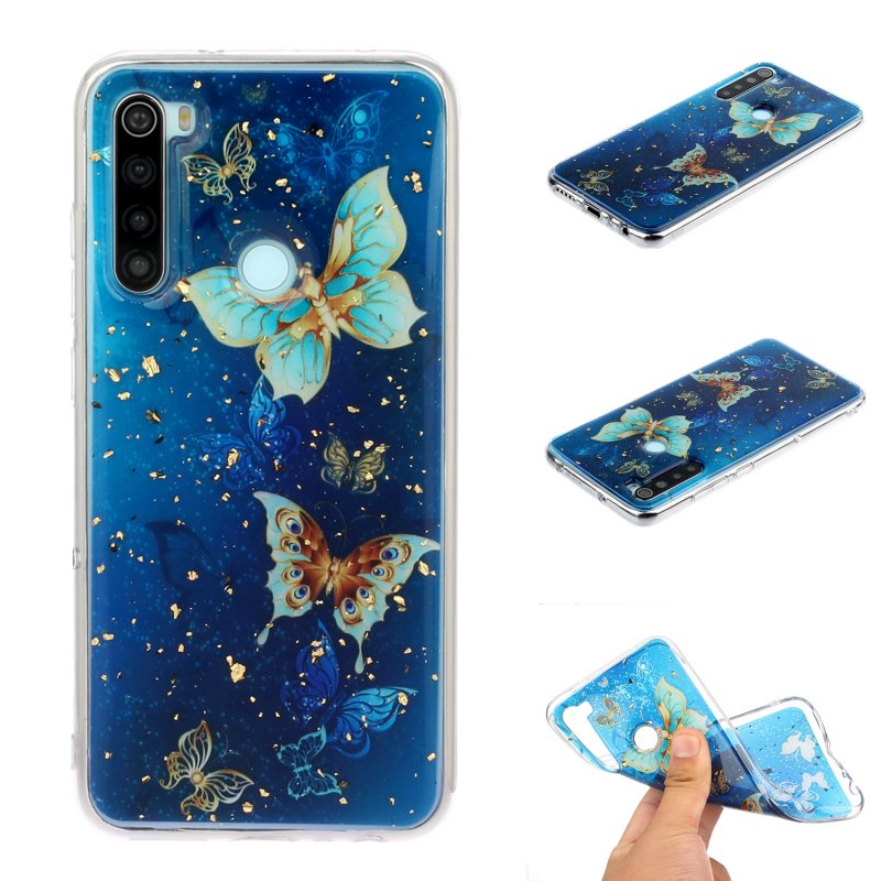 For Redmi Note 8 / Redmi Note 8 Pro Cellphone Cover Beautiful Painted Pattern Comfortable Wear TPU Phone Shell 7
