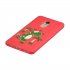 For Redmi note 4X NOTE 4 Cartoon Lovely Coloured Painted Soft TPU Back Cover Non slip Shockproof Full Protective Case with Lanyard red