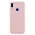 For Redmi note 7 Lovely Candy Color Matte TPU Anti scratch Non slip Protective Cover Back Case red