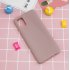 For Samsung A01  A11 A21 A41 A51 A71 A81 A91 Mobile Phone Case Lovely Candy Color Matte TPU Anti scratch Non slip Protective Cover Back Case 11 lotus root pink