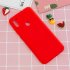 For Samsung A01  A11 A21 A41 A51 A71 A81 A91 Mobile Phone Case Lovely Candy Color Matte TPU Anti scratch Non slip Protective Cover Back Case 4 red