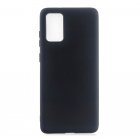 For Samsung A01/ A11/A21/A41/A51/A71/A81/A91 Mobile Phone Case Lovely Candy Color Matte TPU Anti-scratch Non-slip Protective Cover Back Case 1 black