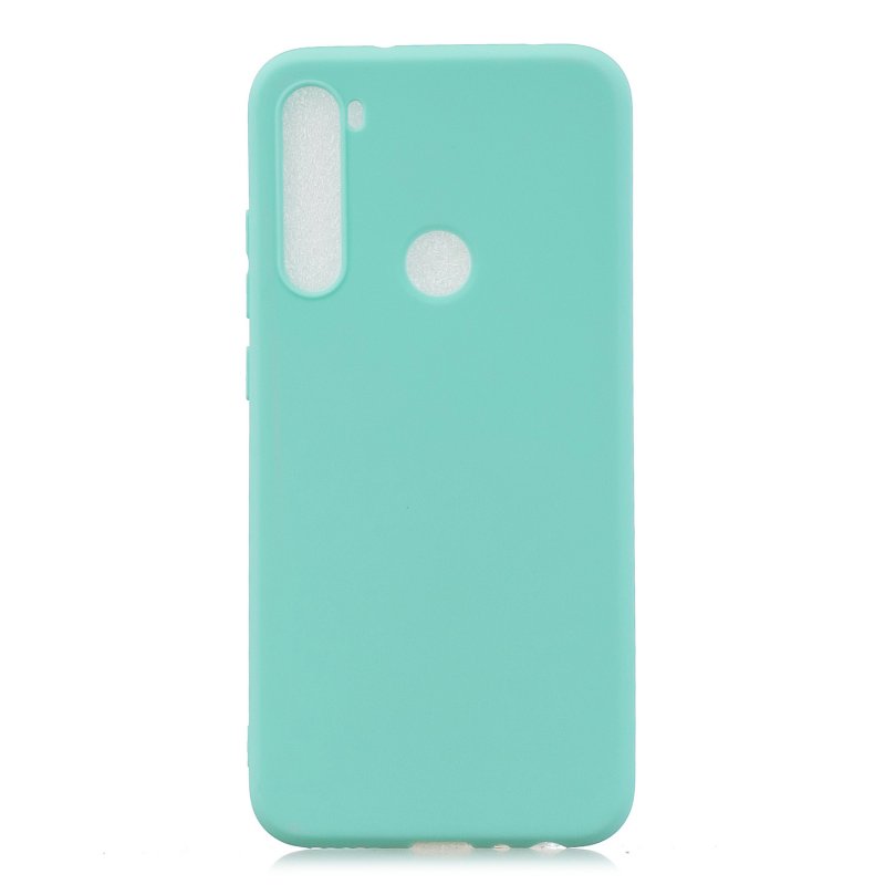 For Samsung A01/ A11/A21/A41/A51/A71/A81/A91 Mobile Phone Case Lovely Candy Color Matte TPU Anti-scratch Non-slip Protective Cover Back Case 8 light blue