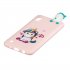 For Samsung A01 Soft TPU Case Back Cover 3D Cartoon Painting Mobile Phone Shell Music unicorn