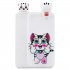 For Samsung A10 3D Cute Coloured Painted Animal TPU Anti scratch Non slip Protective Cover Back Case Three pandas