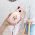 For Samsung A10 A20 A30 Case Mobile Phone Shell Shockproof TPU Cellphone Cover with Cartoon Cat Pig Panda Coin Purse Lovely Shoulder Starp  Pink