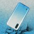 For Samsung A10 A50 A30S A70 A20S Phone Case Gradient Color Glitter Powder Phone Cover with Airbag Bracket green