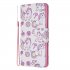 For Samsung A10S A20S Smartphone Case PU Leather Phone Shell Lovely Cartoon Pattern Card Slots Overall Protection Ice cream unicorn