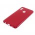 For Samsung A10S A20S Cellphone Cover Soft TPU Phone Case Simple Profile Full Body Protection Anti scratch Shell Rose red